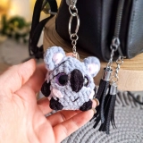 Brelok Koala Handmade Pluszowa Amigurumi 14 cm do Plecaka Kluczy